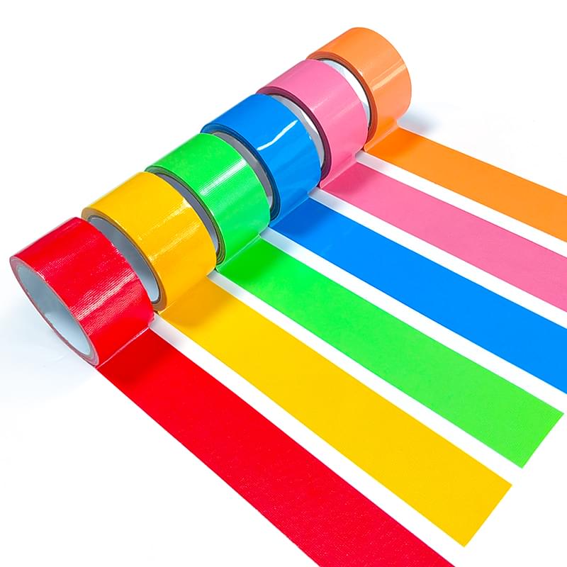 彩色單面布基膠帶 彩色單面布基膠帶
