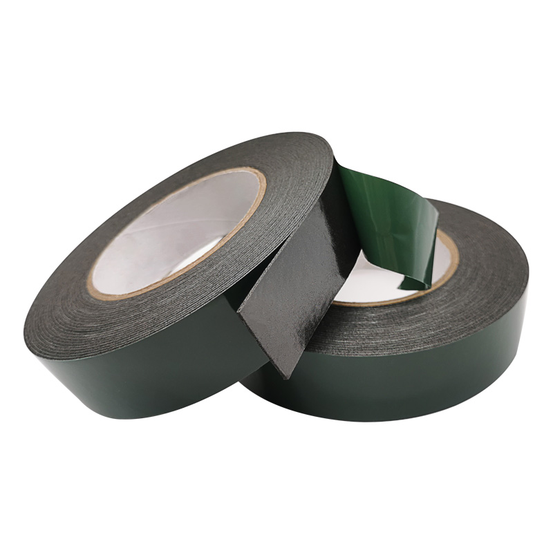 黑色綠膜PE泡棉雙面膠